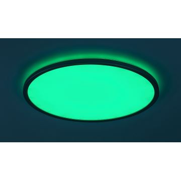 Rabalux - LED loftlampe dæmpbar RGB-farver LED/22W/230V Wi-Fi + fjernbetjening