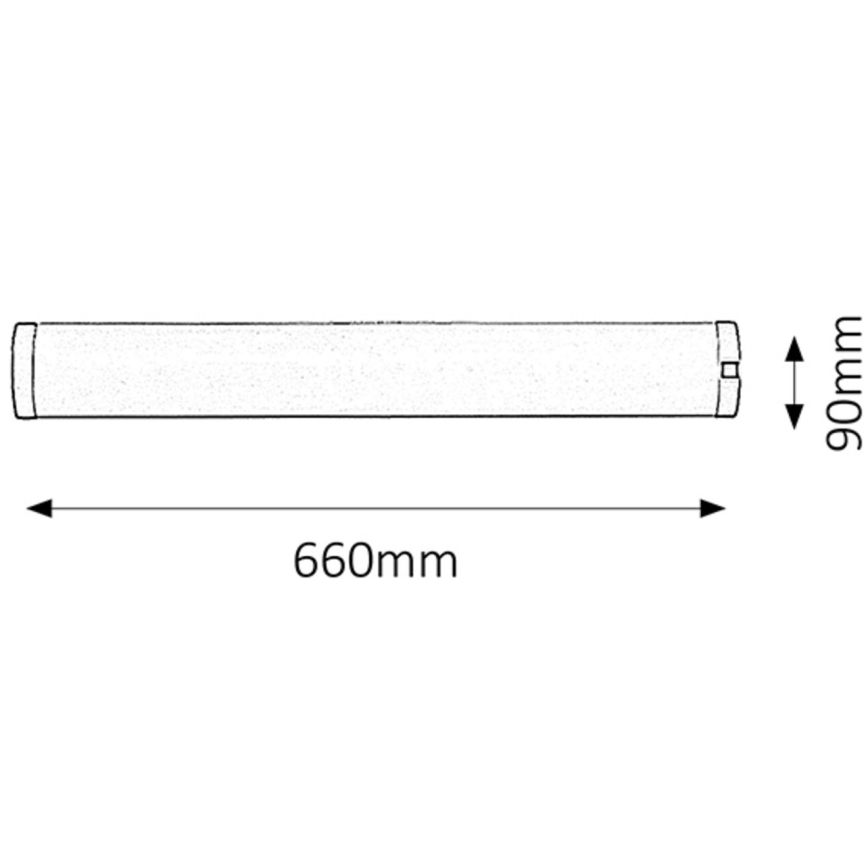 Rabalux - LED underskabslampe 1xG13/18W/230V 66 cm