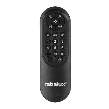Rabalux - LED loftlampe med ventilator dæmpbar LED/35W/230V 3000-6000K + fjernbetjening
