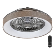 Rabalux 5420 - LED loftlampe med ventilator dæmpbar BENICIO LED/35W/230V 3000-6000K + fjernbetjening