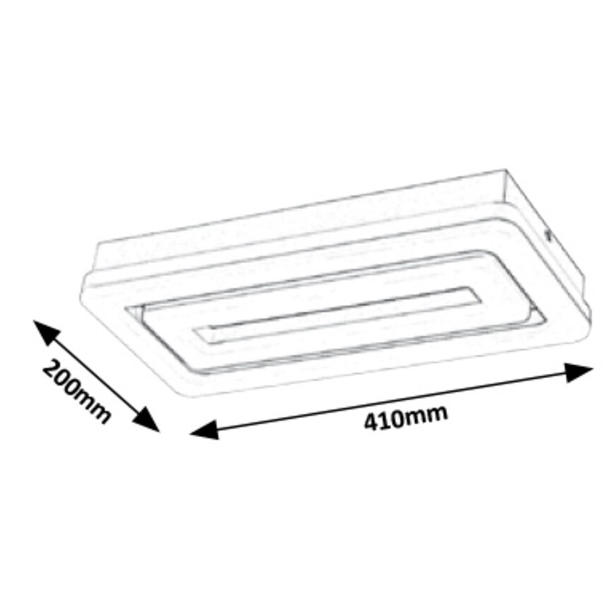 Rabalux - LED loftsbelysning LED/40W/230V