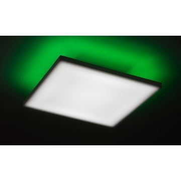 Rabalux - LED loftlampe dæmpbar RGB-farver LED/18W/230V 3000-6500K 30x30 cm + fjernbetjening