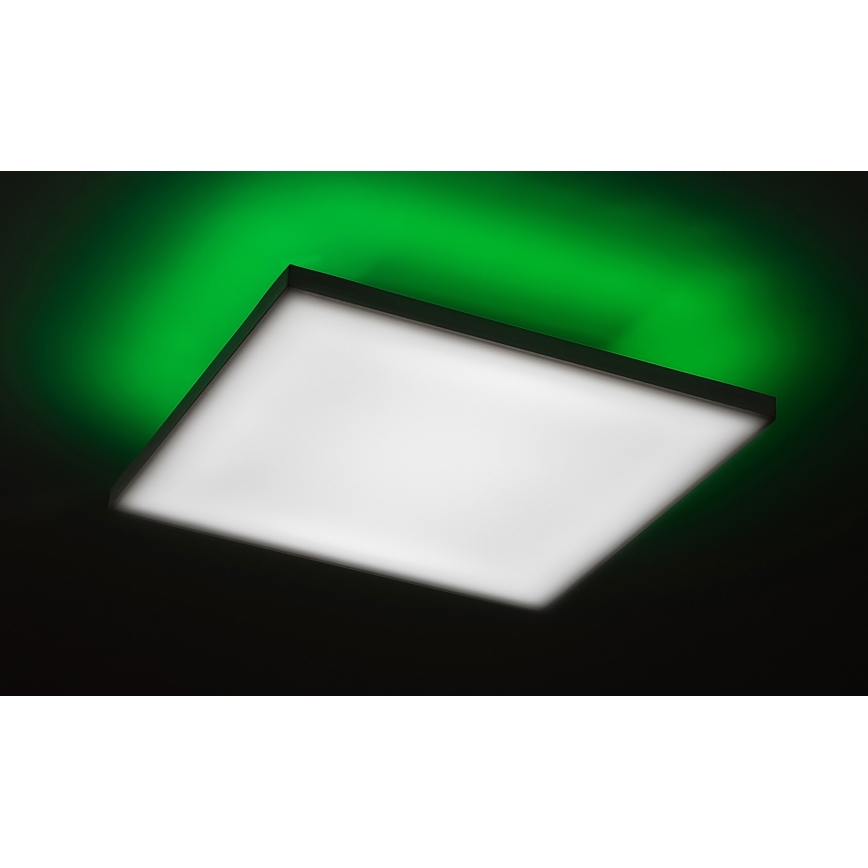 Rabalux - LED loftlampe dæmpbar RGB-farver LED/18W/230V 3000-6500K 30x30 cm + fjernbetjening