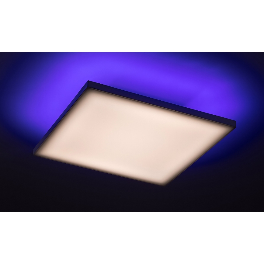 Rabalux - LED loftlampe dæmpbar RGB-farver LED/24W/230V 3000-6500K 40x40 cm+ fjernbetjening