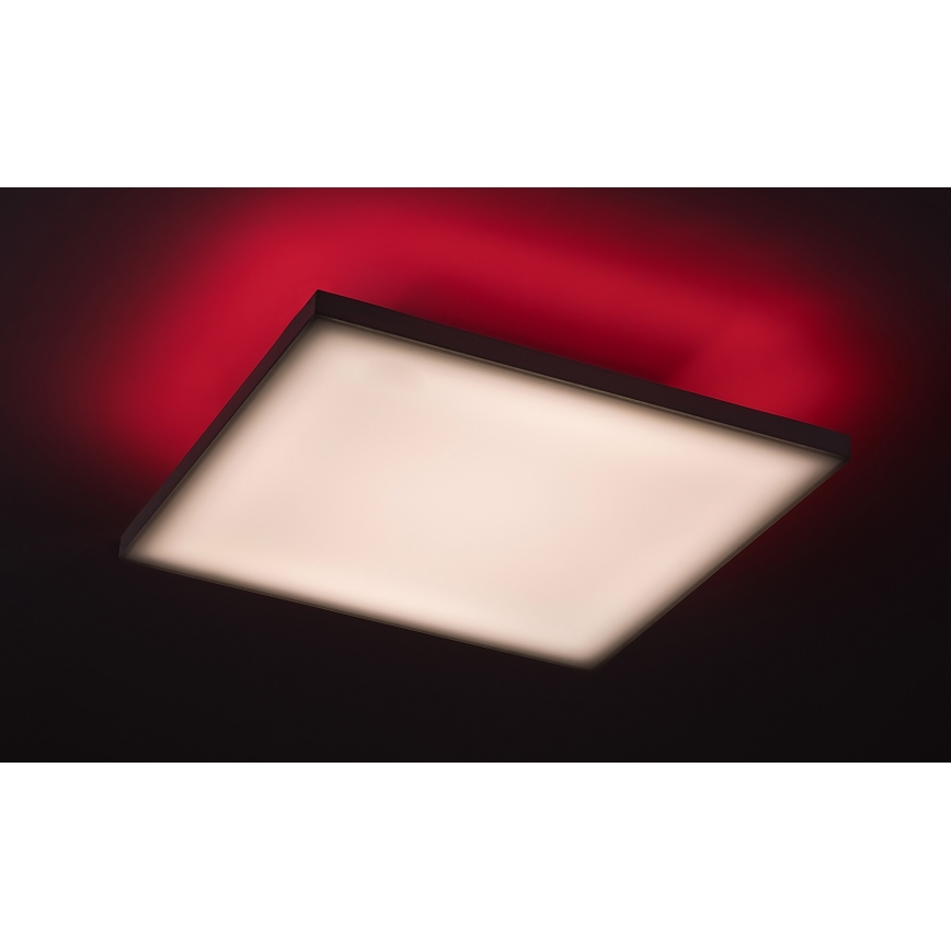 Rabalux - LED loftlampe dæmpbar RGB-farver LED/24W/230V 3000-6500K 40x40 cm+ fjernbetjening