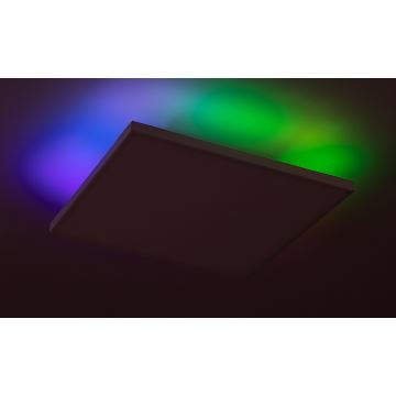 Rabalux - LED loftlampe dæmpbar RGB-farver LED/24W/230V 3000-6500K 40x40 cm+ fjernbetjening