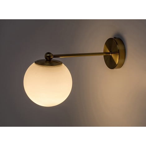 Rabalux - Væglampe 1xE27/35W/230V guldfarvet