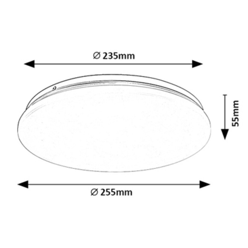 Rabalux - LED loftlampe LED/12W/230V 4000K 25 cm