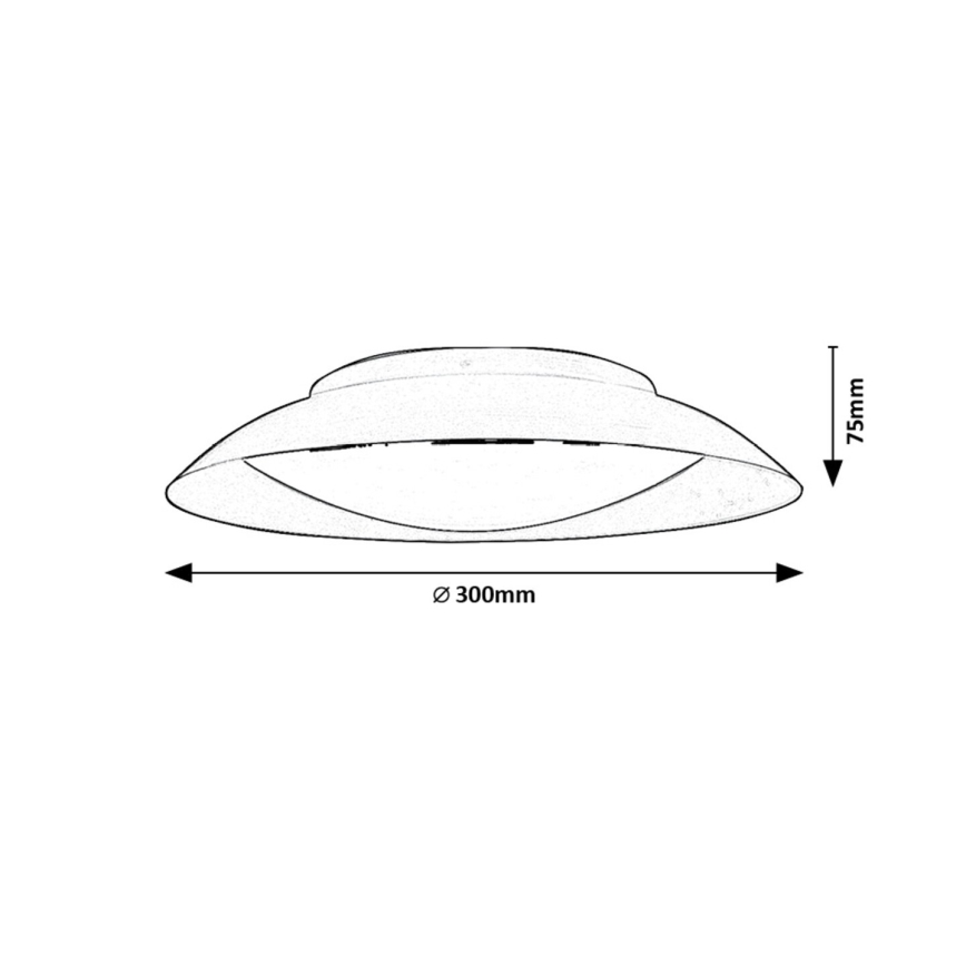 Rabalux - LED loftlampe LED/20W/230V 3000K diameter 30 cm