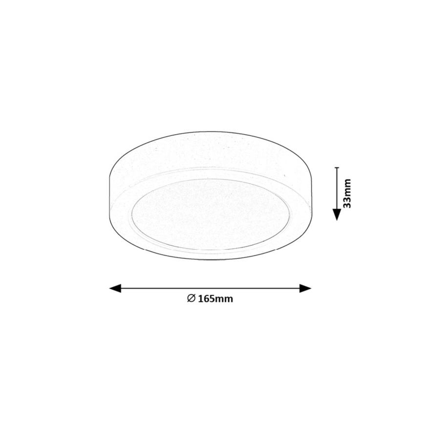 Rabalux - LED loftlampe LED/15W/230V 3000K diameter 16 cm hvid