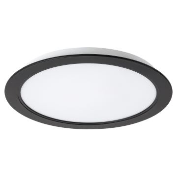 Rabalux - LED indbygningslampe LED/12W/230V diameter 17 cm sort