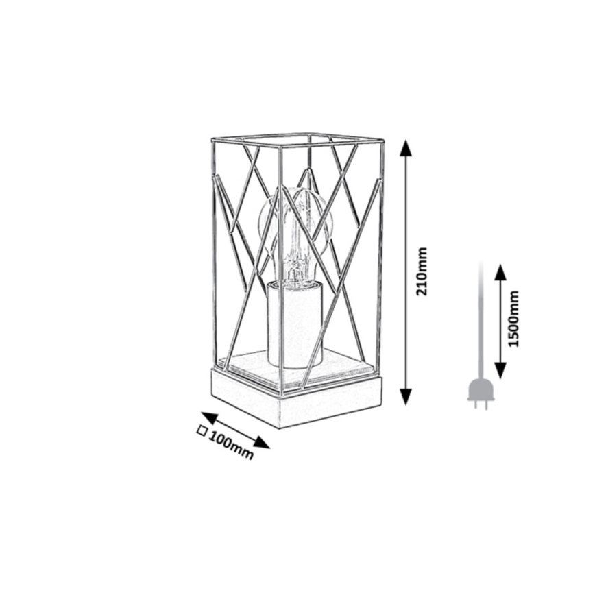 Rabalux - Bordlampe 1xE27/40W/230V