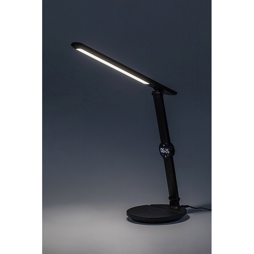 Rabalux - LED bordlampe m. touch-funktion dæmpbar med display LED/9W/230V 3000/4000/6500K