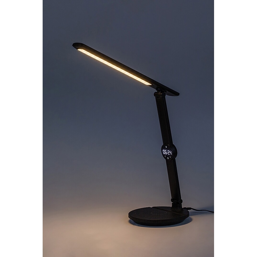 Rabalux - LED bordlampe m. touch-funktion dæmpbar med display LED/9W/230V 3000/4000/6500K