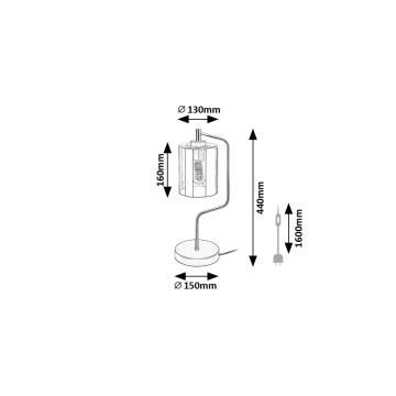 Rabalux - Bordlampe 1xE27/40W/230V