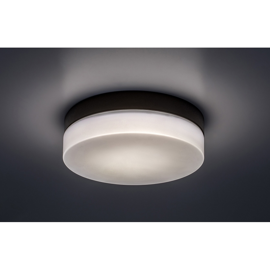 Rabalux - LED loftlampe til badeværelse LED/15W/230V IP44 4000K diameter 23 cm sort