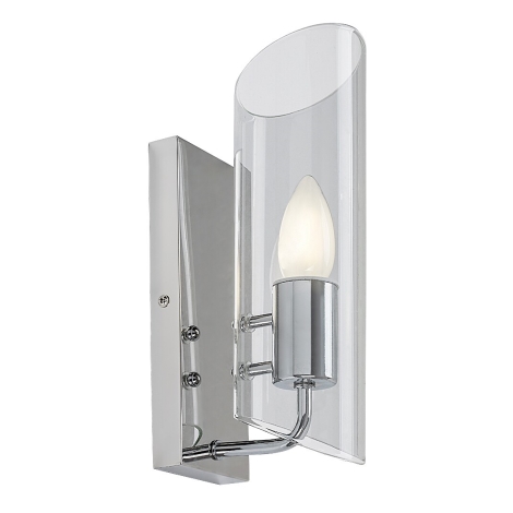 Rabalux - Væglampe til badeværelse 1xE14/12W/230V IP44 krom