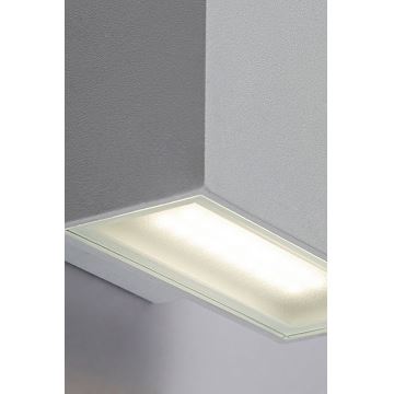 Rabalux - Udendørs LED væglampe LED/7W/230V IP54 hvid