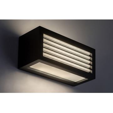 Rabalux - Udendørs LED væglampe LED/10W/230V IP54 sort