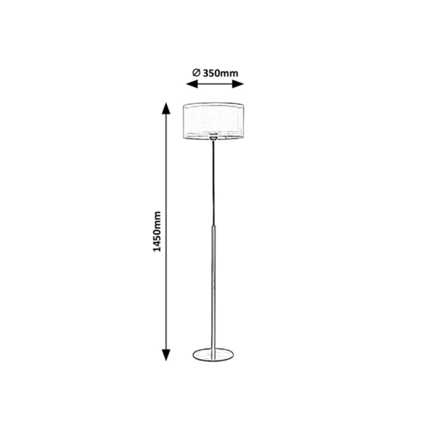 Rabalux - Gulvlampe 1xE27/40W/230V