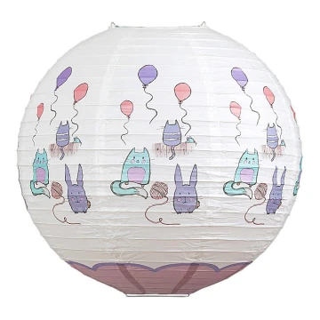 Rabalux - Lampeskærm for børn E27 diameter 40 cm