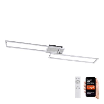 Rabalux - LED loftlampe dæmpbar LED/40W/230V 2700-6500K Wi-Fi Tuya mat krom + fjernbetjening