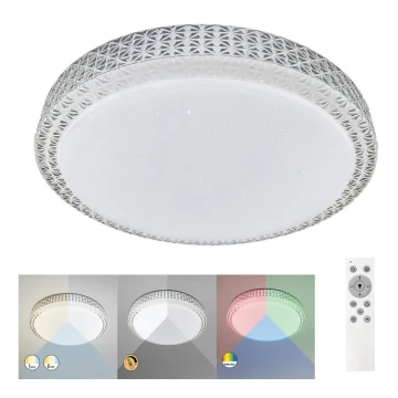 Rabalux - LED loftlampe dæmpbar RGB-farver LED/40W/230V 3000K-6000K + fjernbetjening