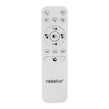 Rabalux - LED loftlampe med ventilator dæmpbar LED/30W/230V + fjernbetjening 3000-6500K