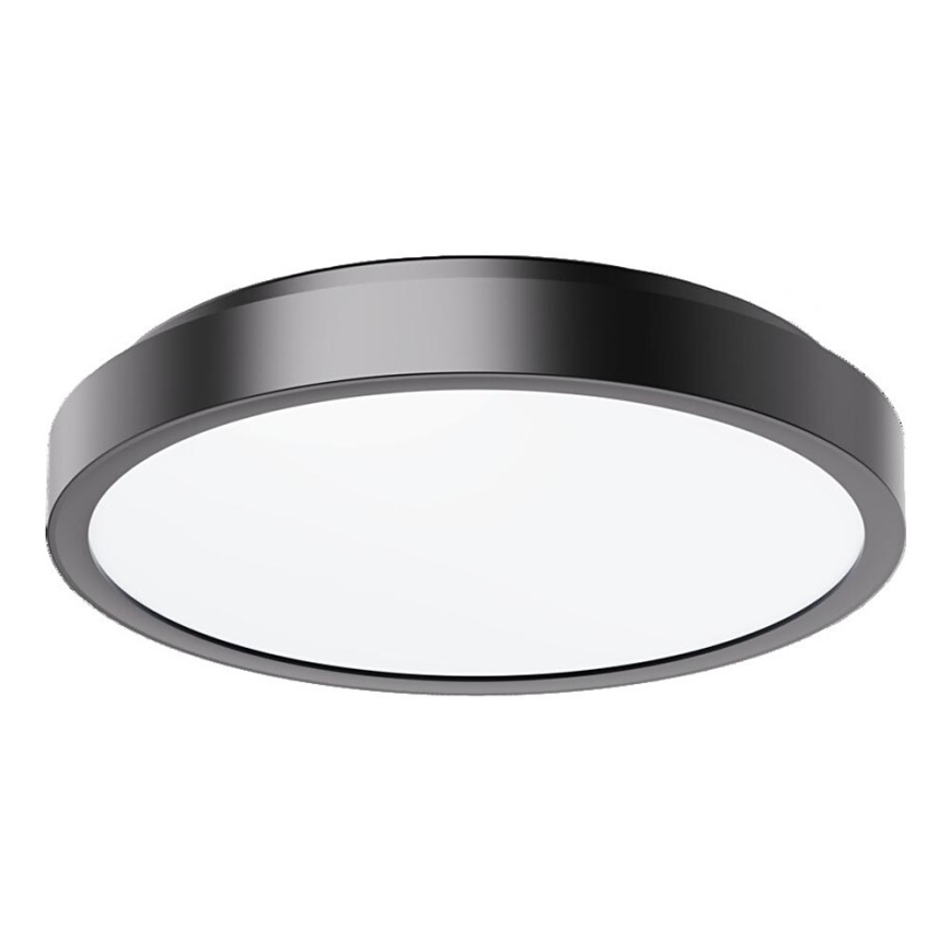 Rabalux - LED loftlampe til badeværelse LED/18W/230V IP44 4000K diameter 25 cm sort