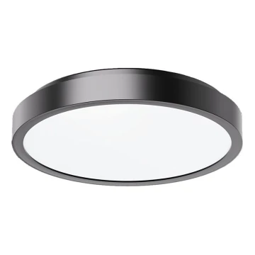 Rabalux - LED loftlampe til badeværelse LED/36W/230V IP44 4000K diameter 35 cm sort