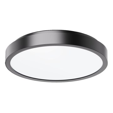 Rabalux - LED loftlampe til badeværelse LED/48W/230V IP44 4000K diameter 42 cm sort