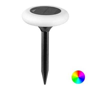 Rabalux - LED solcellelampe med RGB-farver LED/0,6W/3,7V IP65