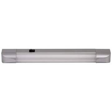 Rabalux - LED underskabslampe BAND LIGHT 1xG13/10W/230V 39,5 cm sølvfarvet