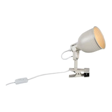 Rabalux - Spotlampe with a clip 1xE14/25W/230V beige
