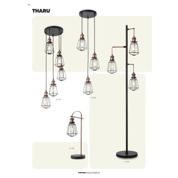 Redo 01-1303 - Lysekrone i en snor THARU 5xE27/42W/230V