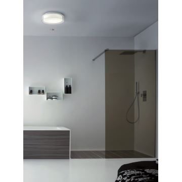 Redo 01-1454 - LED loftlampe til badeværelse NAJI LED/18W/230V diameter 35 cm IP44