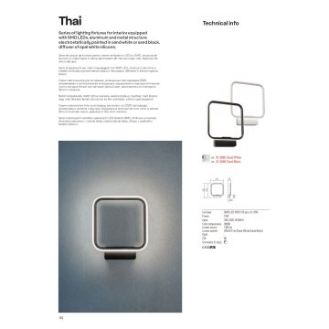 Redo 01-2097 - LED pendel dæmpbar THAI LED/66W/230V 3000K hvid