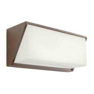 Redo 90239 - Udendørs LED væglampe SPECTRA LED/16W/230V 3000K IP54 brun