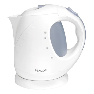 Sencor - Elkedel 1,8 l 2000W/230V hvid