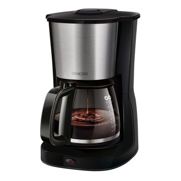 Sencor - Kaffemaskine med dryp-funktion 1,25 l 1000W/230V