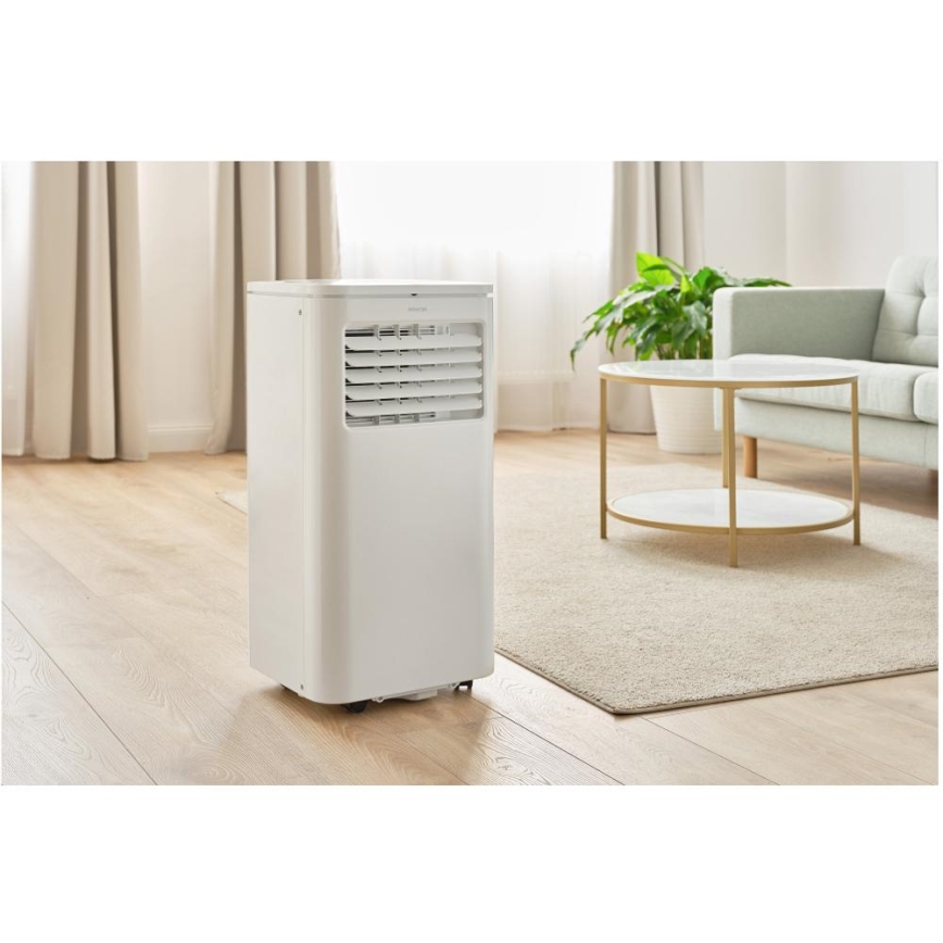 Sencor - Mobil smart airconditionanlæg 3-i-1 med tilbehørssæt 760W/230V 7000BTU Wi-Fi + fjernbetjening