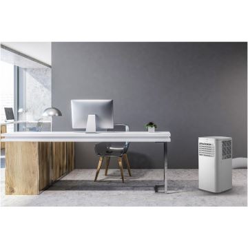 Sencor - Mobil smart airconditionanlæg 3-i-1 med tilbehørssæt 760W/230V 7000BTU Wi-Fi + fjernbetjening