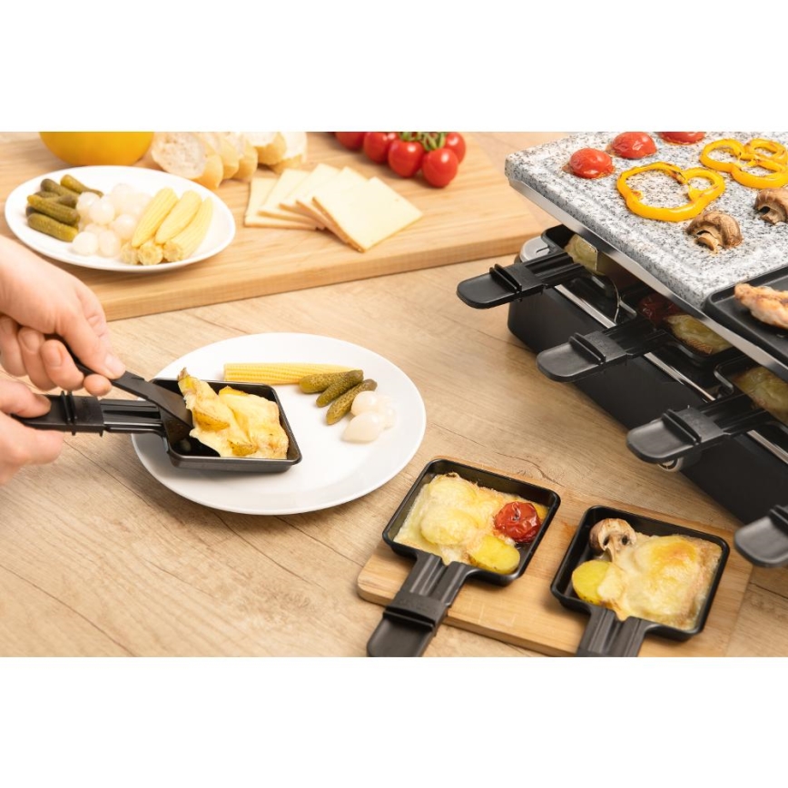 Sencor - Raclette grill med tilbehør 1400W/230V