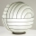 SIRU - Bordlampe CARTESIO 1xE27/60W/230V brun/hvid Venetian glas