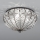 SIRU - Loftlampe SAN TOMÀ 3xE14/40W/230V transparent/krom Venetian glas