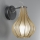 SIRU - Væglampe AURIGA 1xG9/30W/230V krom/hvid venetiansk glas
