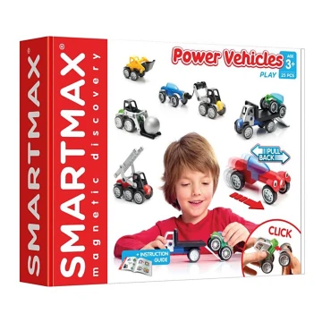 Smartmax - Magnetiske biler 25 stk.