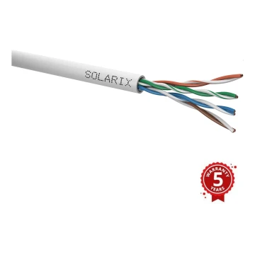 Solarix - Installationskabel CAT5E UTP PVC Eca 305 m