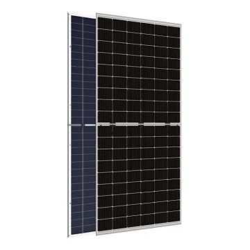 Solcellepanel JINKO 545Wp sølvfarvet ramme IP68 Half Cut bifacial