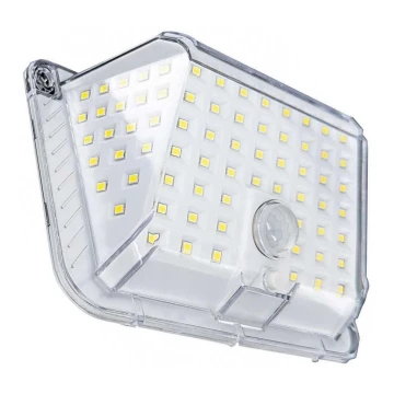 Soldrevet LED væglampe med sensor LED/5W IP44